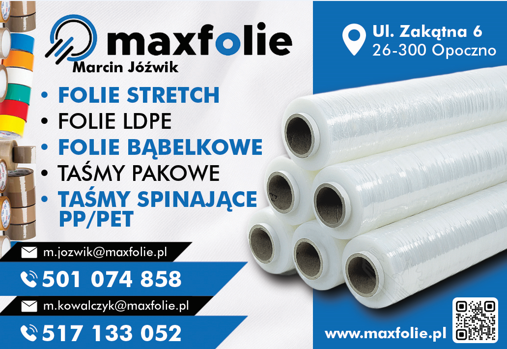 maxfolie Marcin Jóźwik - Dyspensery OPOCZNO Dyspensery OPOCZNO